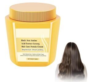 Hoegoa Bird's Nest Amino Acid Essence Hair Care Protein Cream Smooth Shine 500g